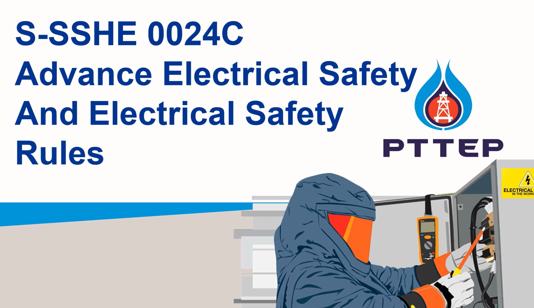SSSHE0024c, Advance electrical Safety and Electrical Safety rules
